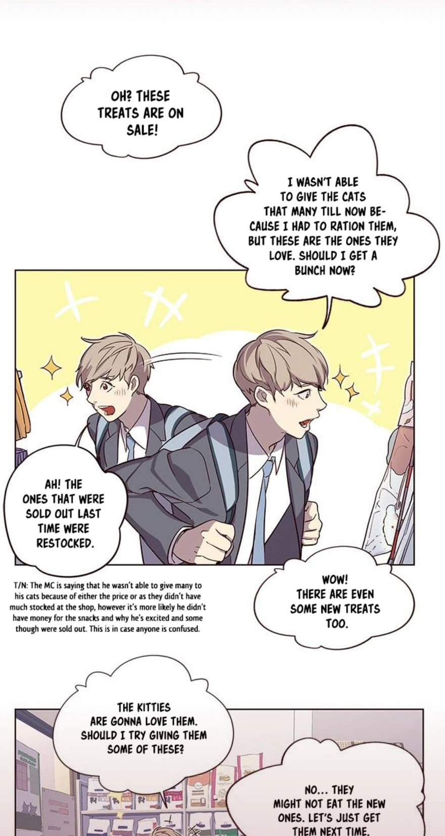 Uchiyomi vertical webtoon reader on mobile